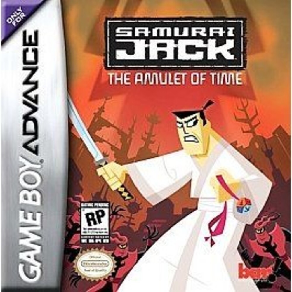 Samurai Jack: The Amulet of Time (Nintendo Game Boy Advance, 2003) Tested